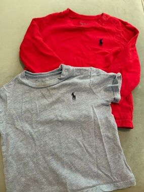 Ralph Lauren Baby Boy Red and Shirts
